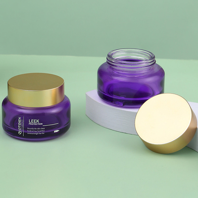 Cosmetic Skincare Packaging 1oz 2oz 15ml 30ml 50ml Empty Glass Cream Jar