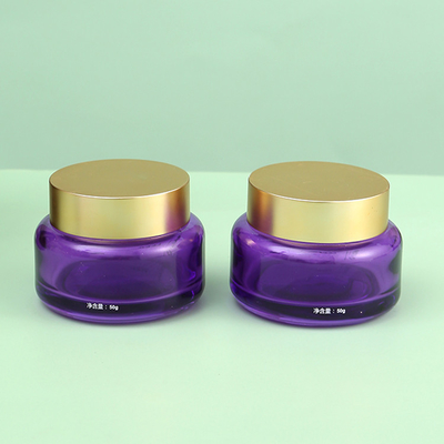 Cosmetic Skincare Packaging 1oz 2oz 15ml 30ml 50ml Empty Glass Cream Jar